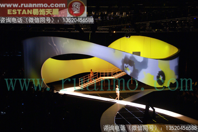 愛慕新品發(fā)布會(huì)舞臺(tái)背景