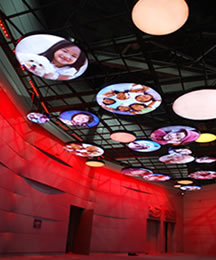 圓形軟膜天花、防水軟膜天花